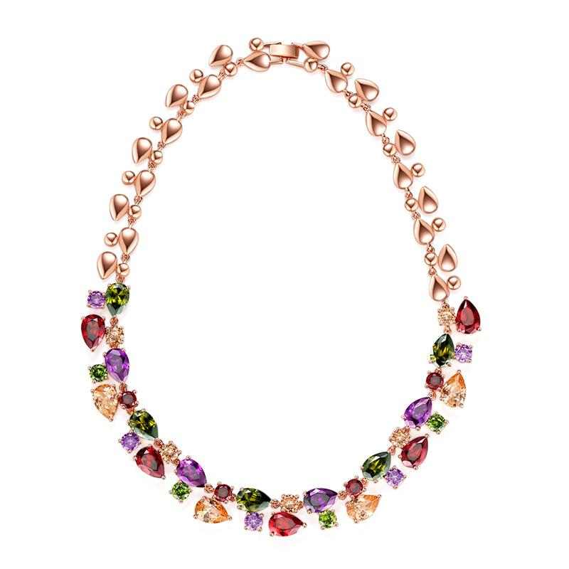 Color Stone Necklace - HERS