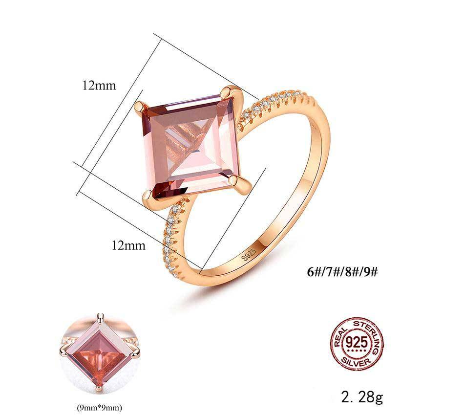 Morganite Rose Gold Ring - HERS