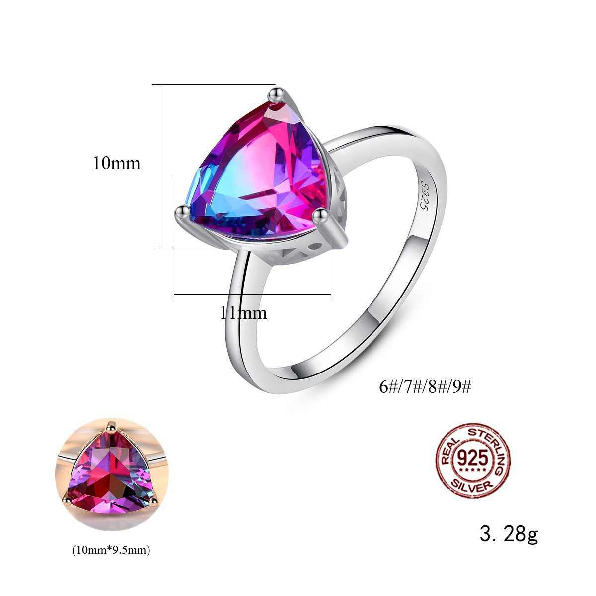 Rainbow Zircon Ring - HER'S