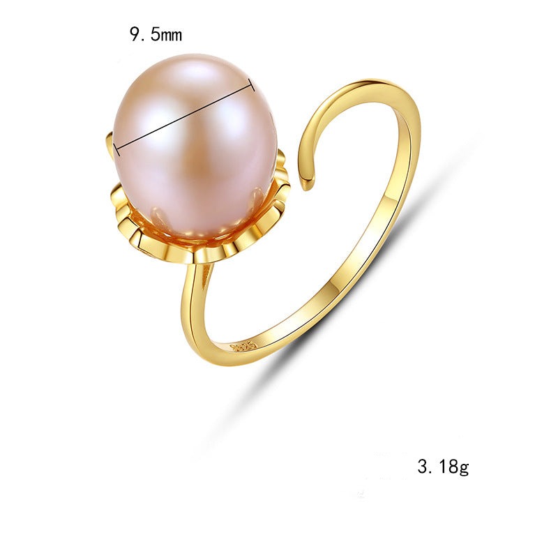 Pearl Birthstone Ring - HERS