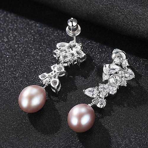 Pearl and Diamond Earrings - HERS