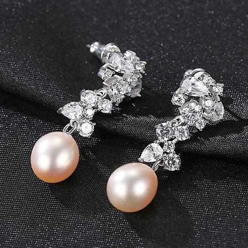 Pearl and Diamond Earrings - HERS