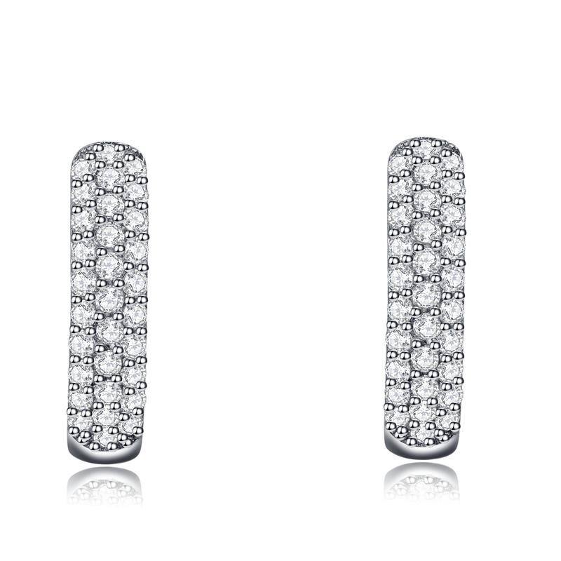 Diamond Huggie Earrings - HERS