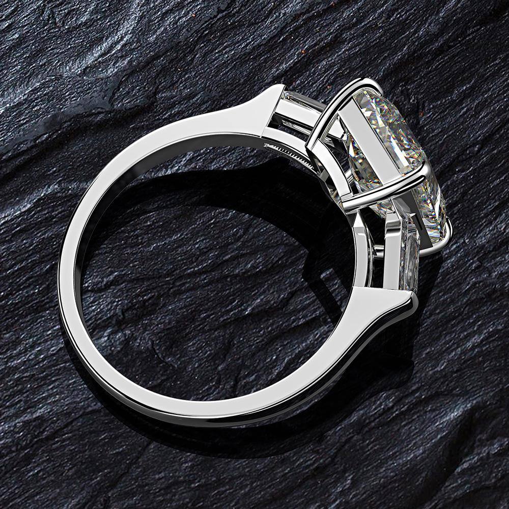 Emerald Cut Diamond Ring - HERS
