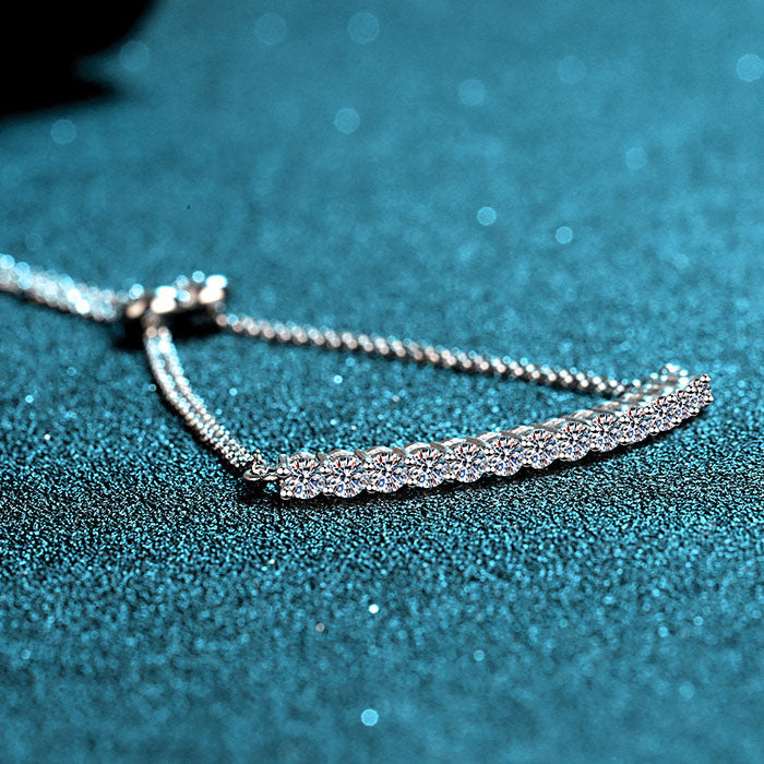 Moissanite Bolo Bracelet - HERS