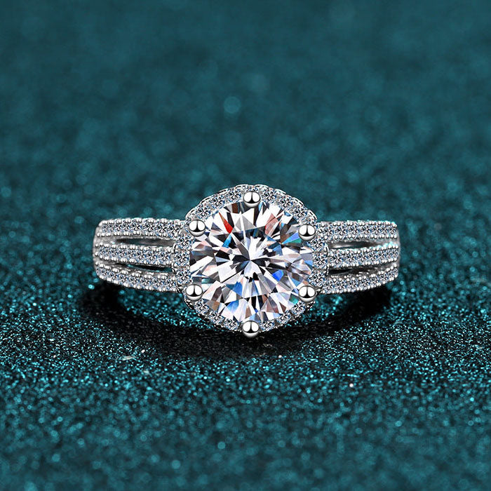 2ct Moissanite Ring - HERS