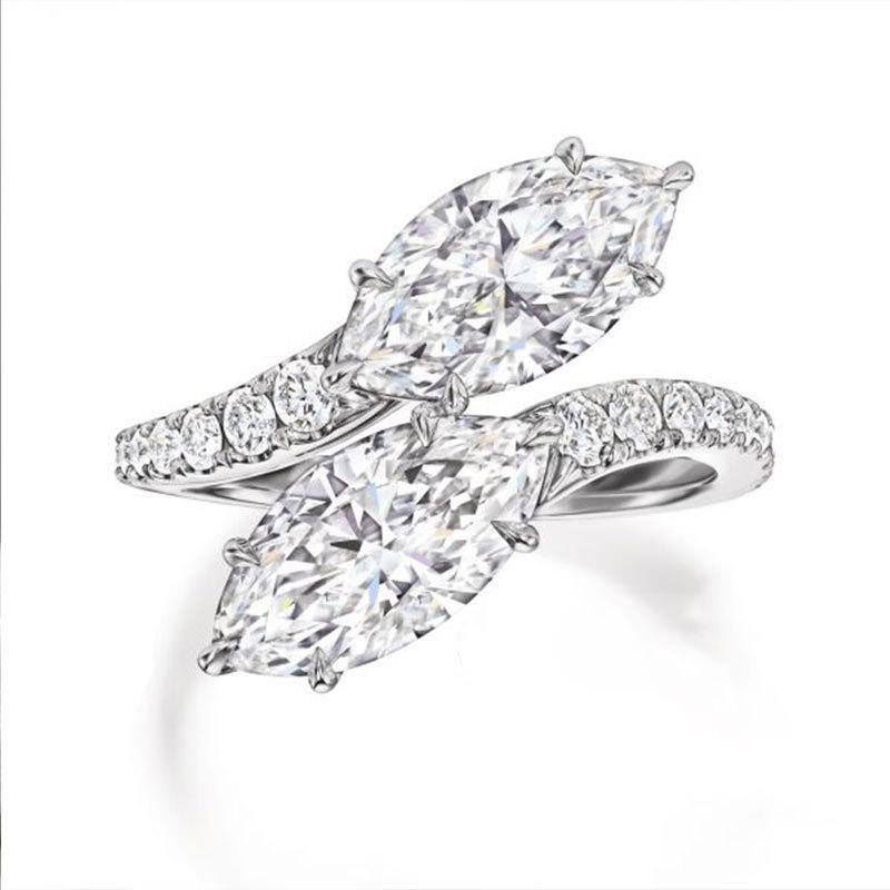 Marquise Diamond Ring - HERS