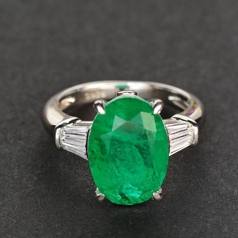 Oval Emerald Ring - HERS