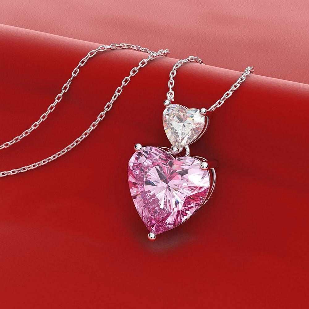Pink Diamond Necklace - HERS
