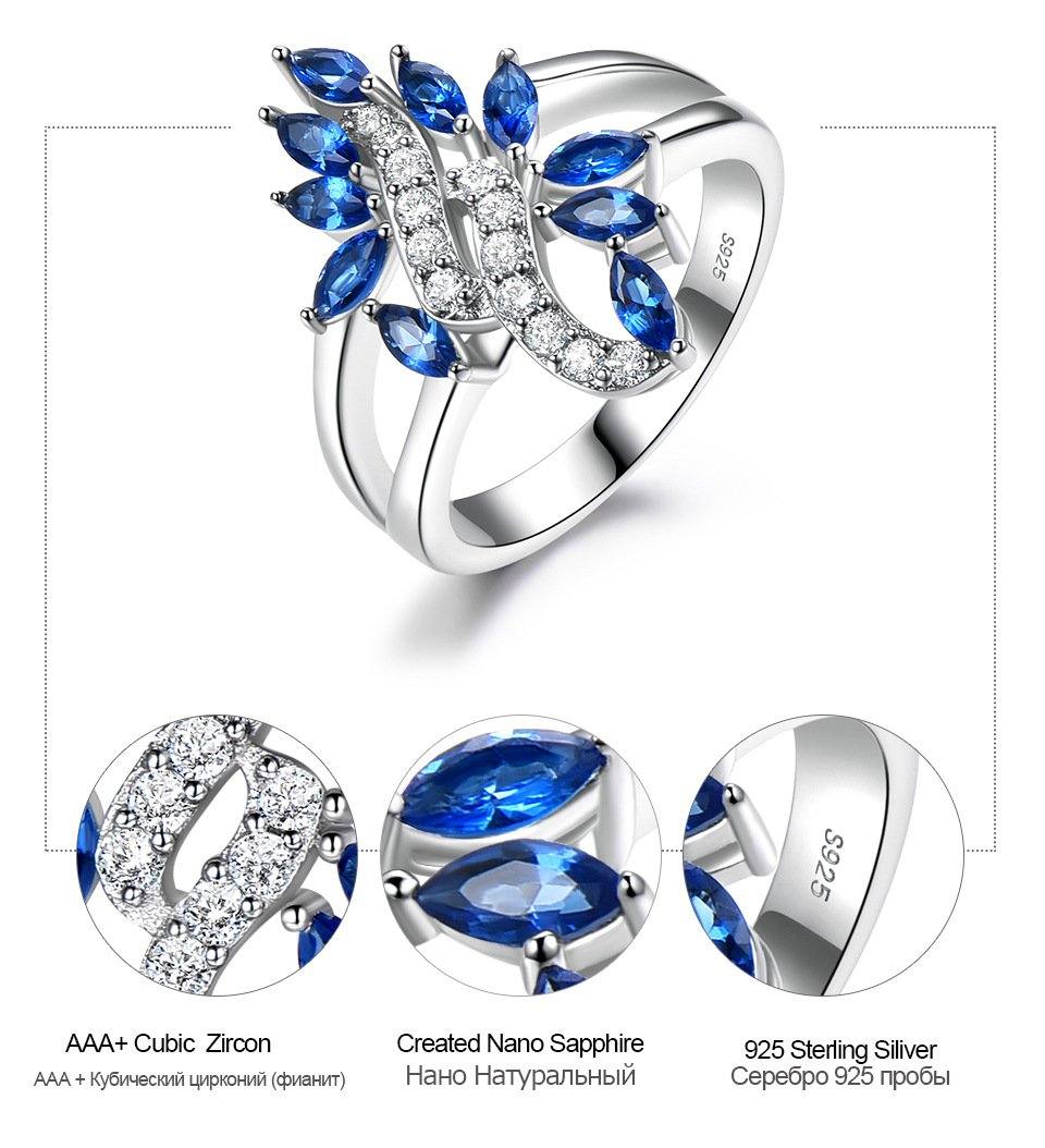 Sapphire Cocktail Ring - HER'S