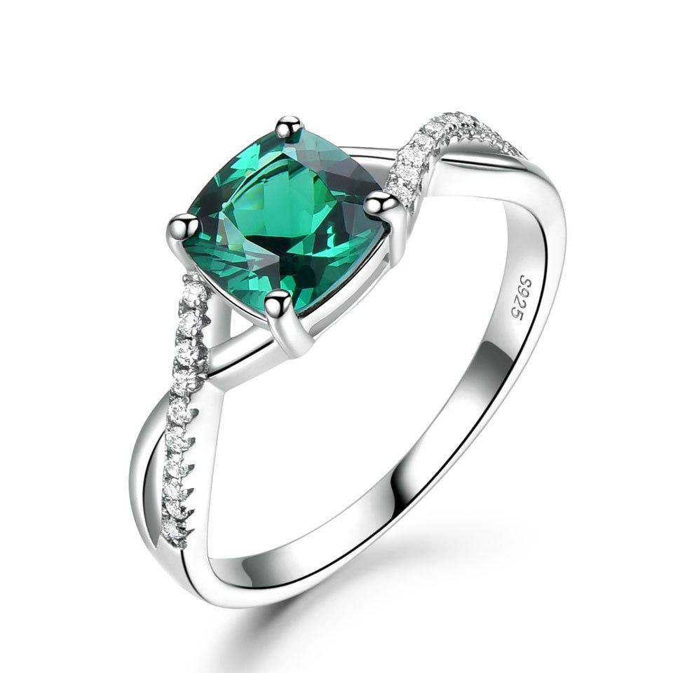 Emerald Promise Ring - HERS