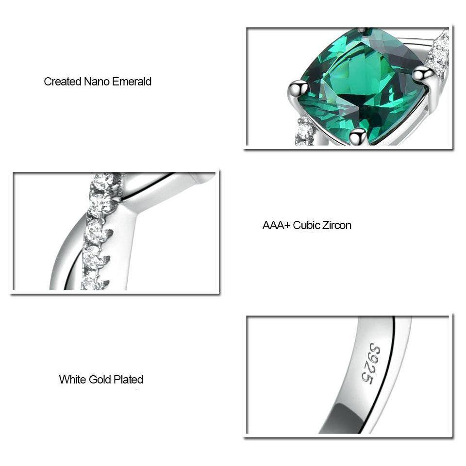 Emerald Promise Ring - HERS
