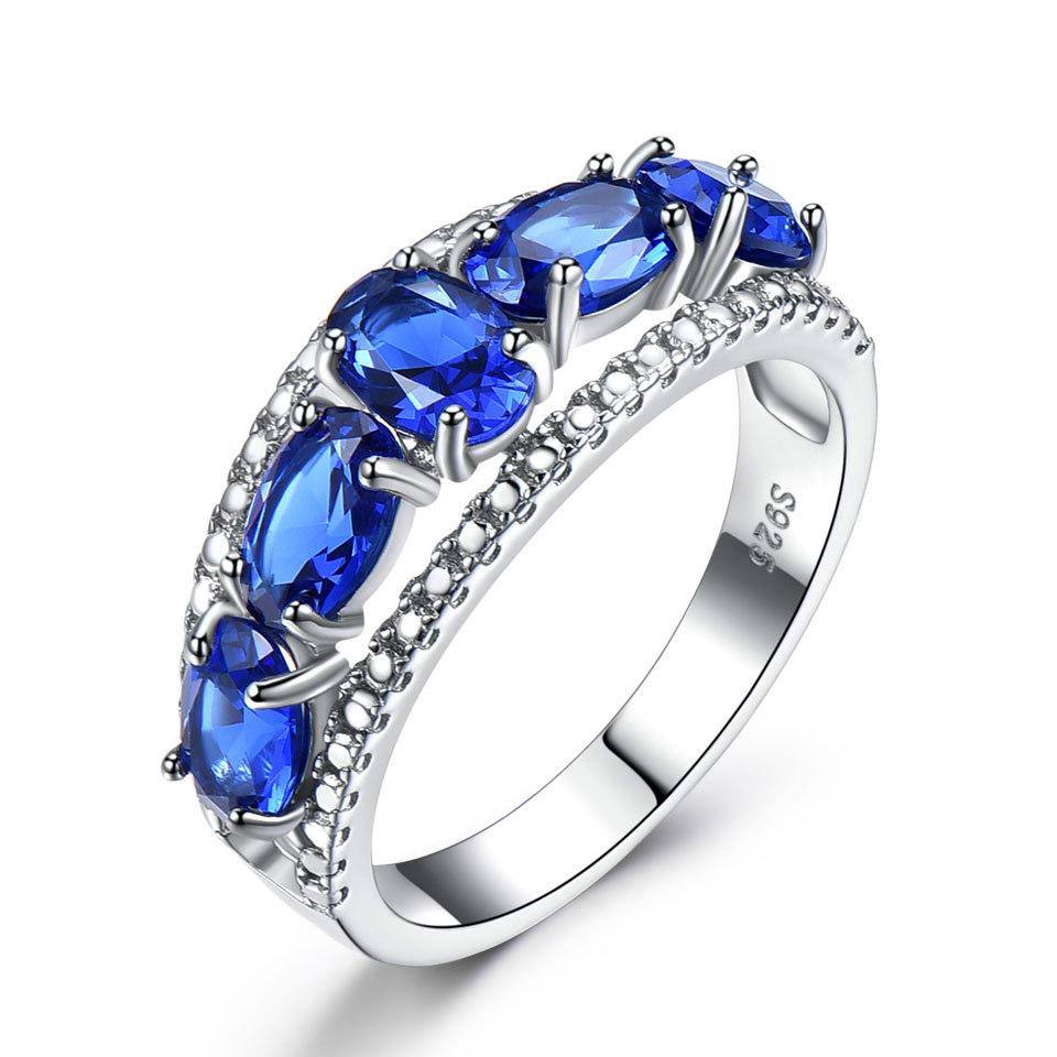 Sapphire Stackable Ring - HER'S