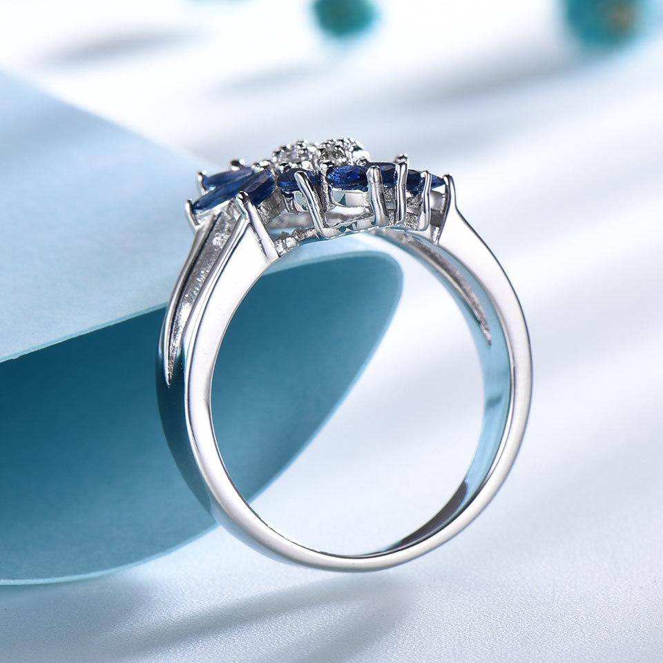 Sapphire Cocktail Ring - HER'S