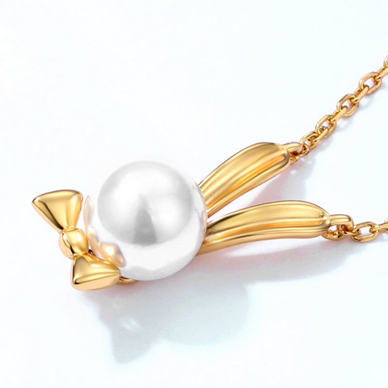 Vintage Single Pearl Necklace