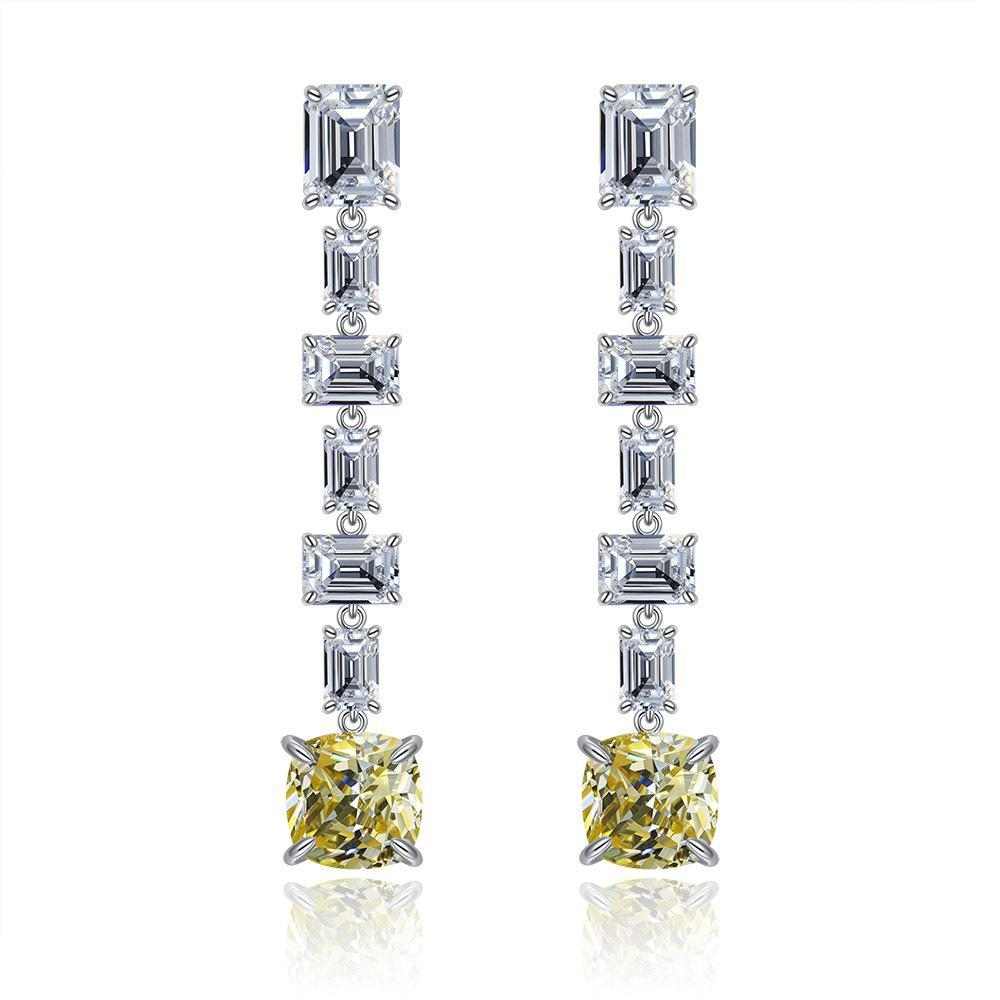 Diamond Drop Earrings - HERS