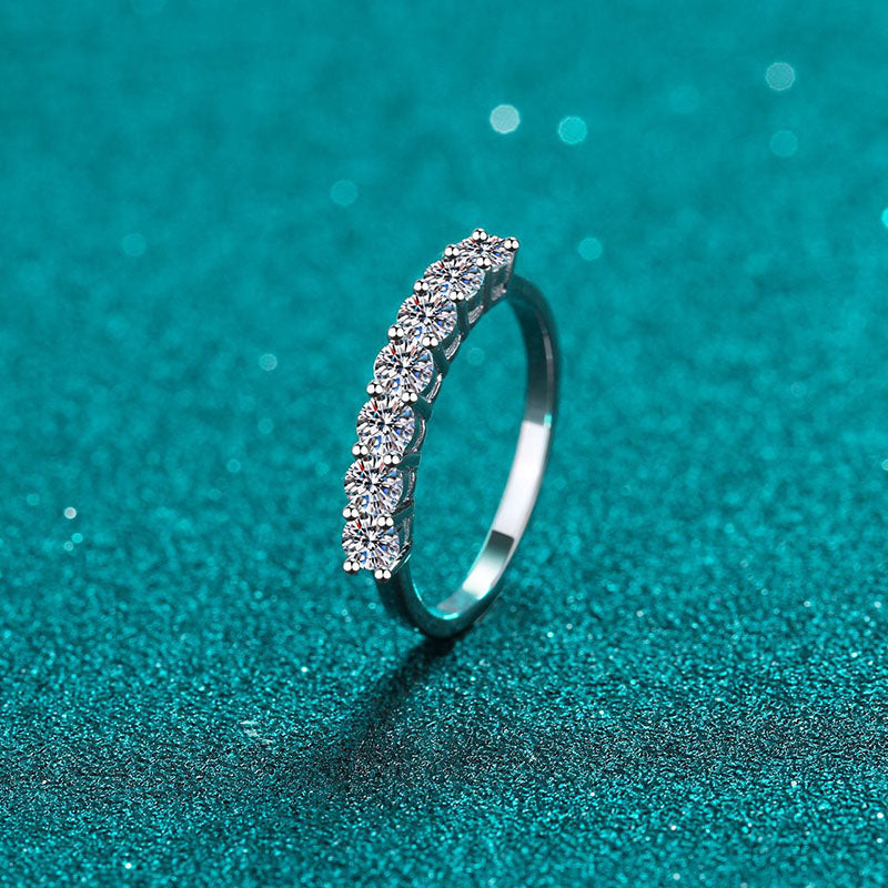 Moissanite Band - HERS