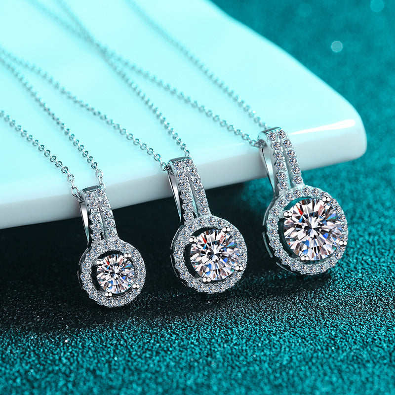 Moissanite Diamond Necklace - HERS