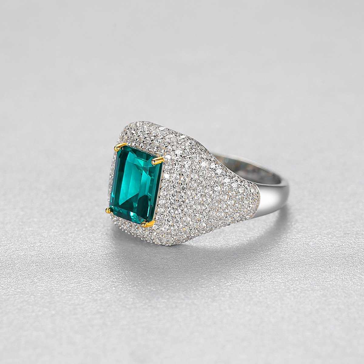 Antique Emerald Ring - HERS