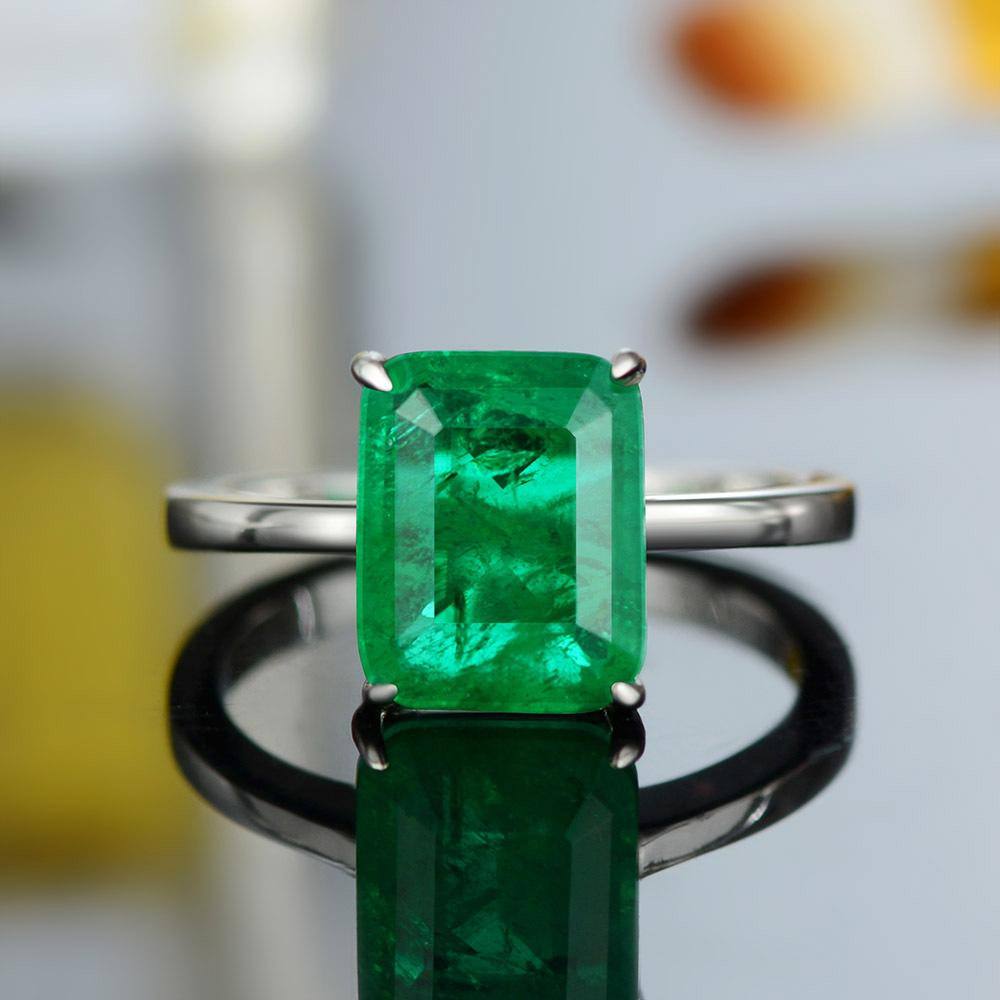 Emerald Ring Set - HERS