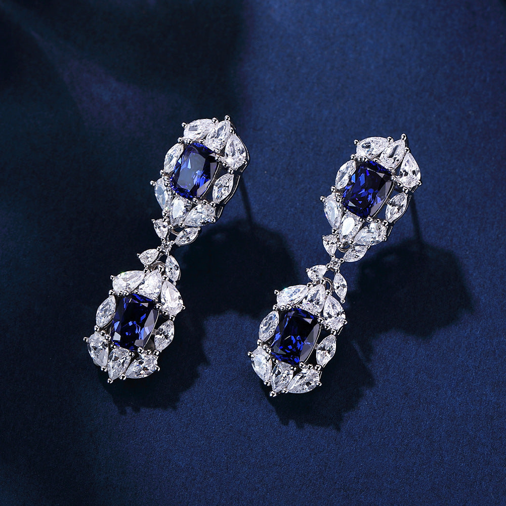 Vintage Sapphire Earrings