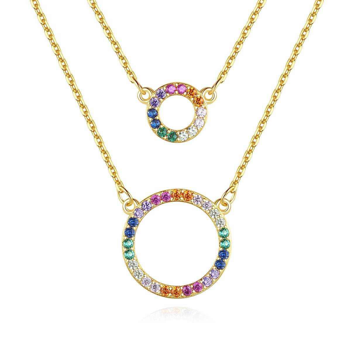 Multicolor Zircon Necklace - HERS