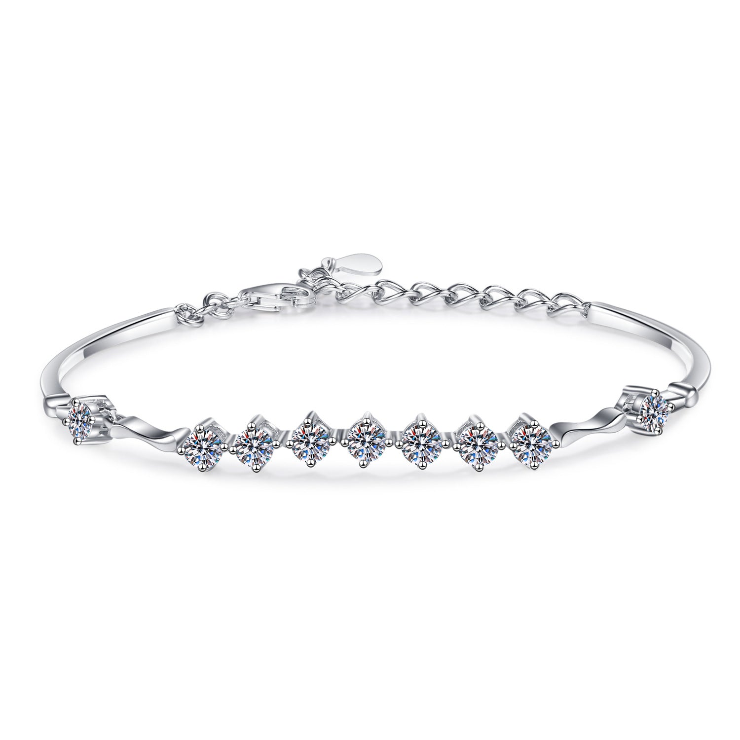 Moissanite Diamond Bracelet - HERS