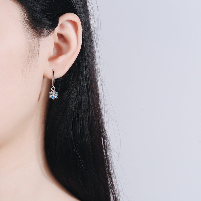 Moissanite Earrings - HERS