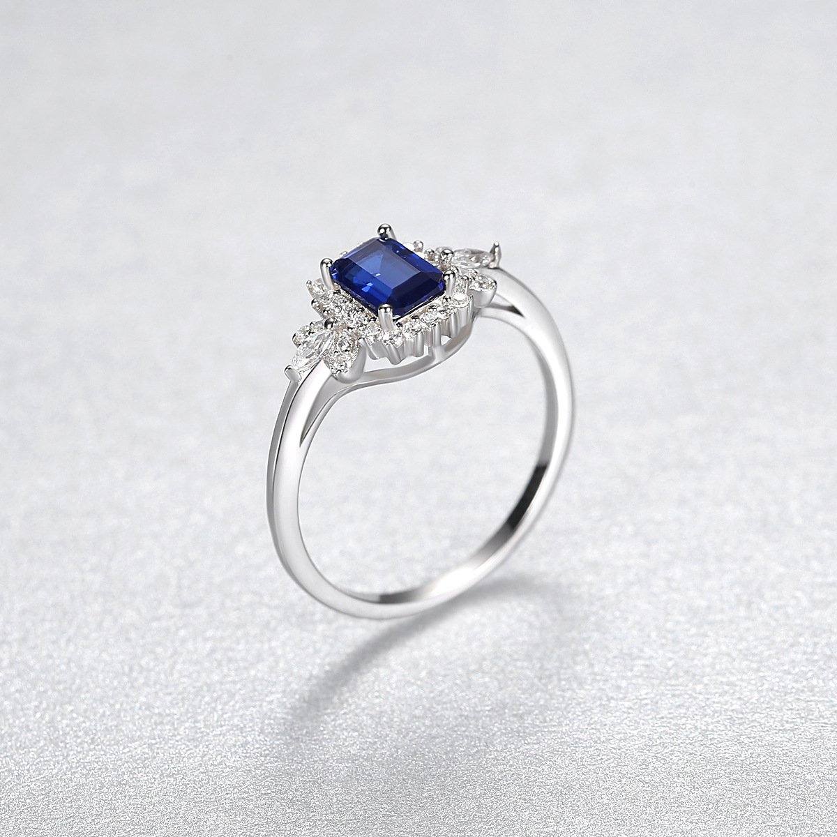 Emerald and Sapphire Ring - HERS