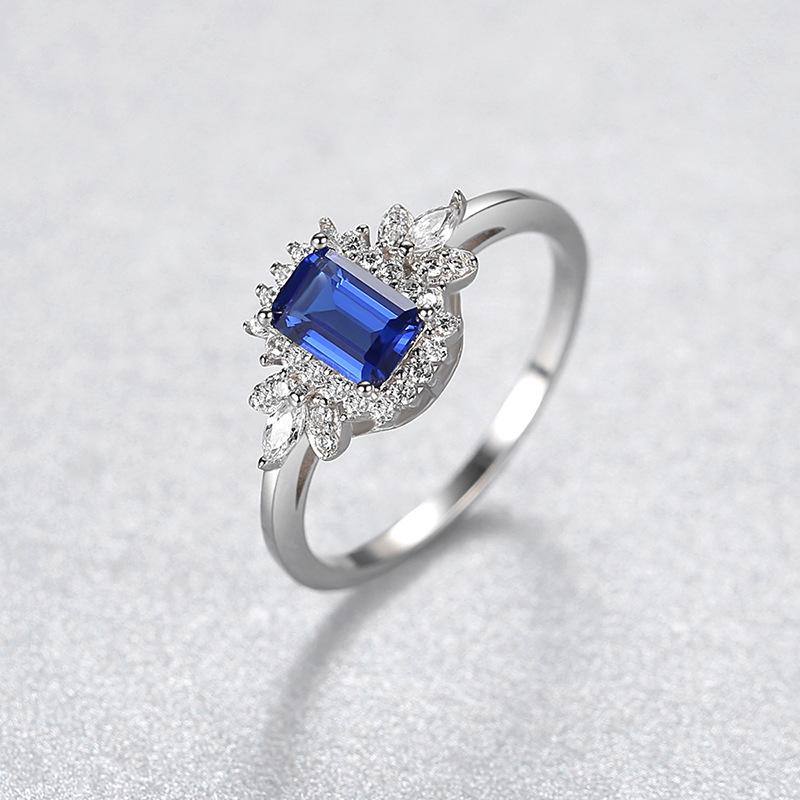 Emerald and Sapphire Ring - HERS