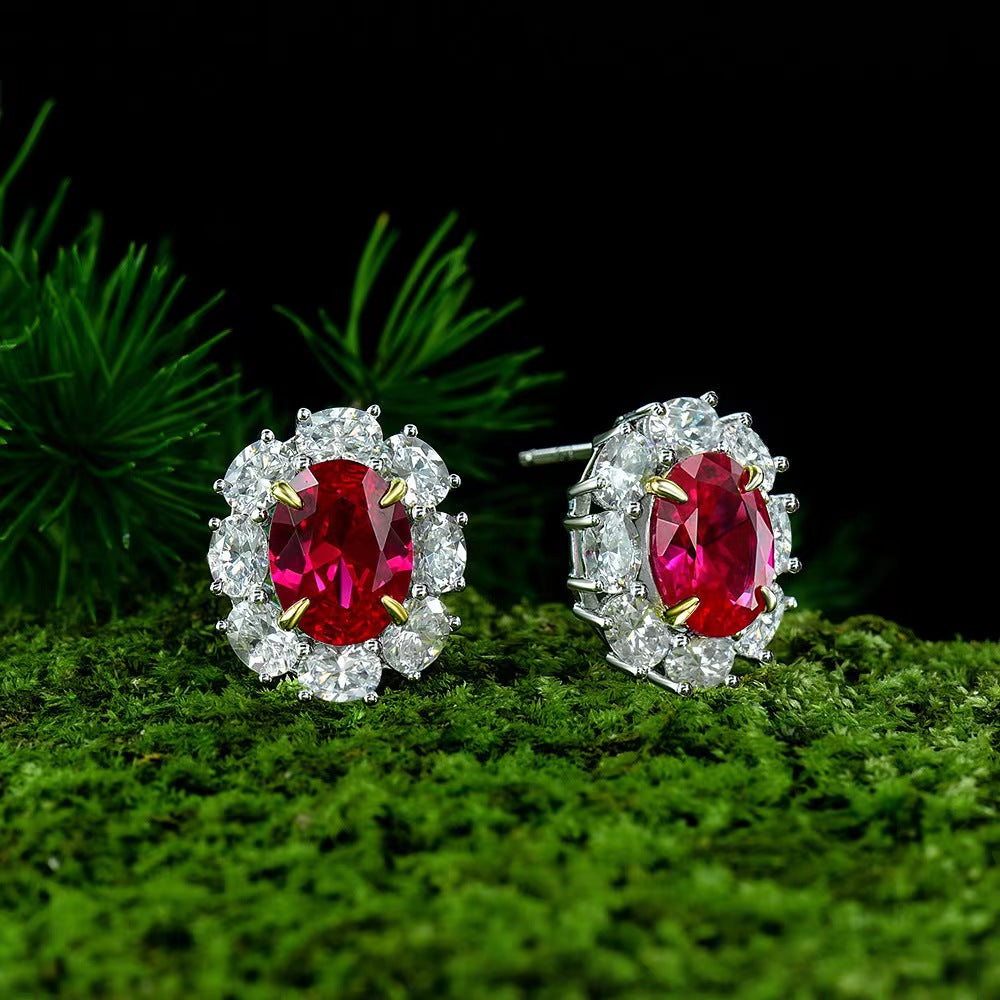 Ruby Jewelry Set