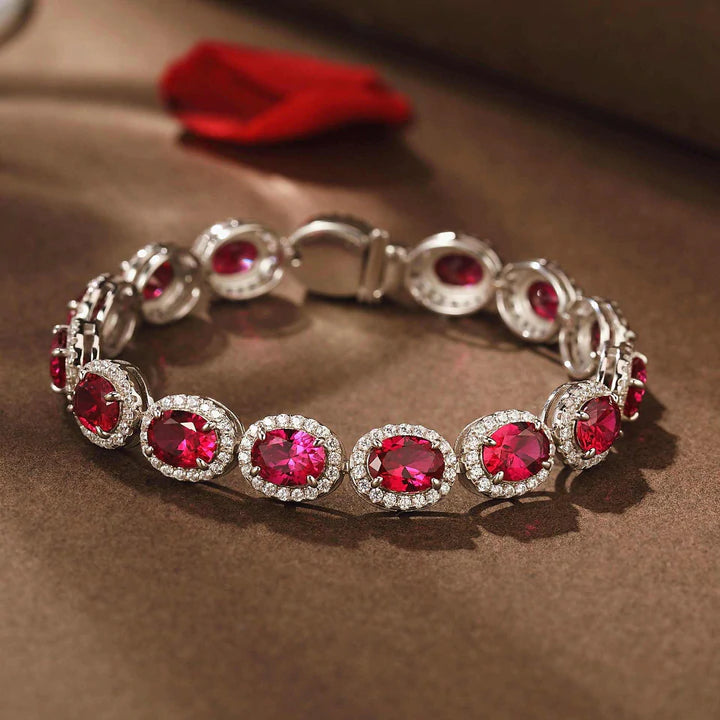 Artificial Ruby Necklace Sets - HERS