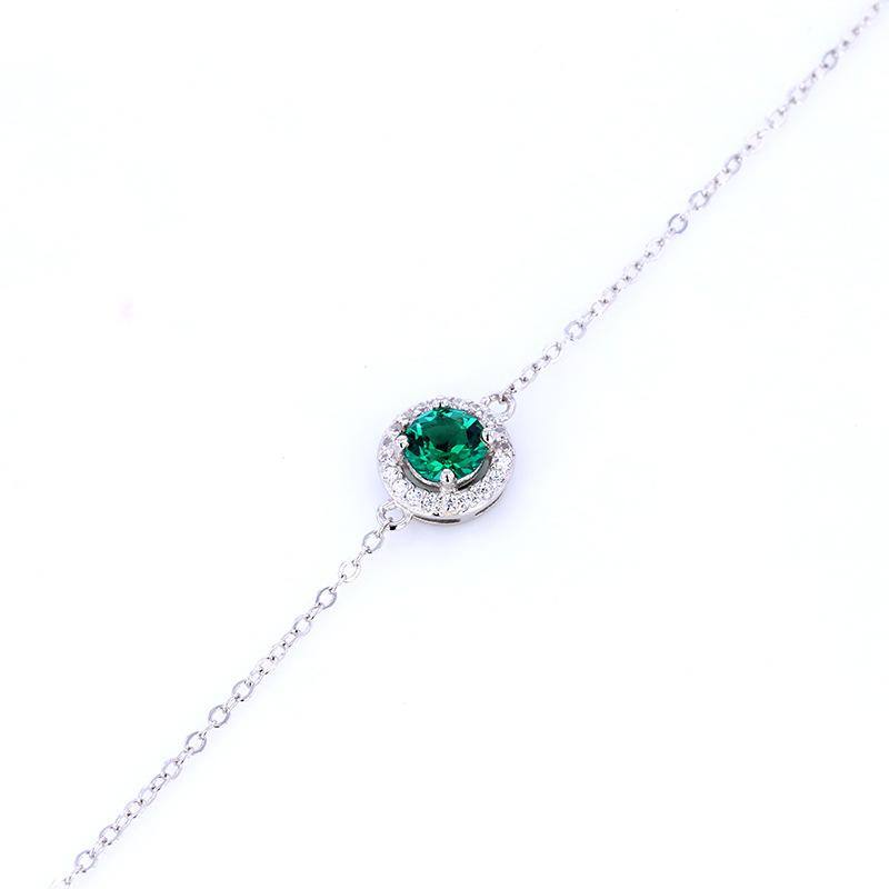 Emerald Bracelet with Big Stone - HERS