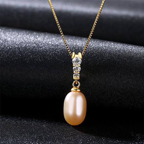 Pearl Drop Necklace - HERS