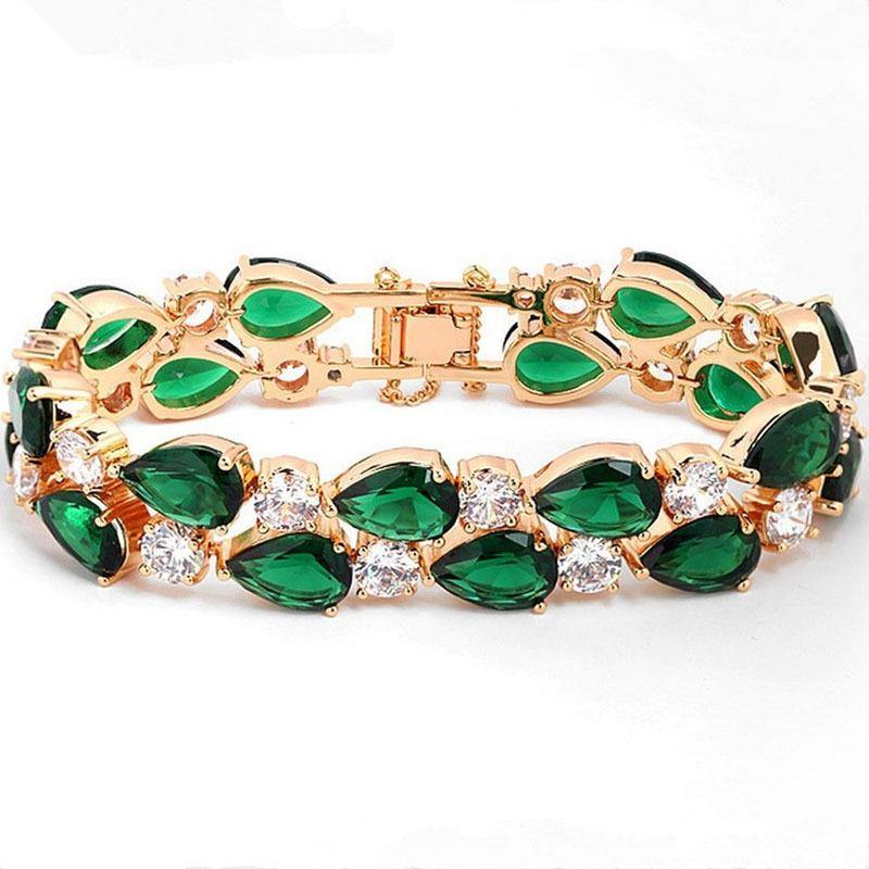 Green Stone Bracelet - HERS