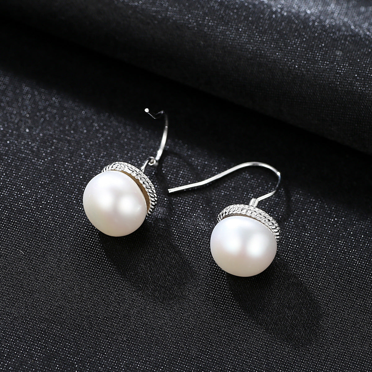 Grey Pearl Earrings - HERS