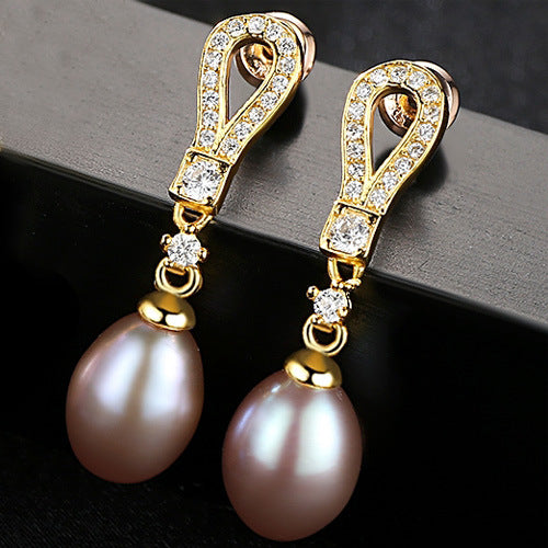 Cultured Pearl Earrings - HERS