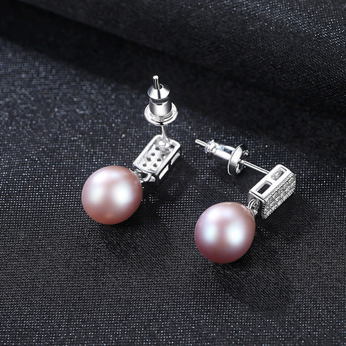 Pearl Necklace and Earring Set for Wedding - HERS