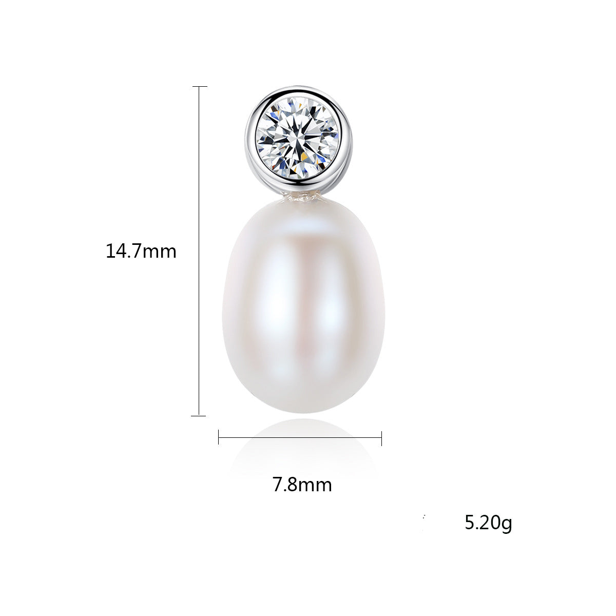 Big Pearl Earrings - HERS