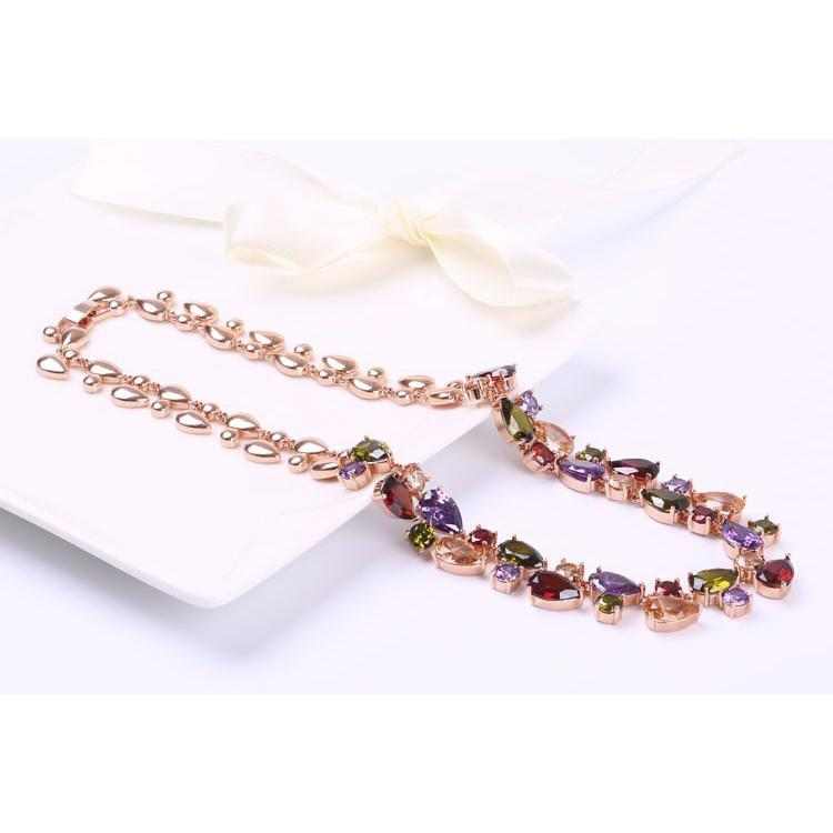 Colored Stone Jewelry Set - HERS