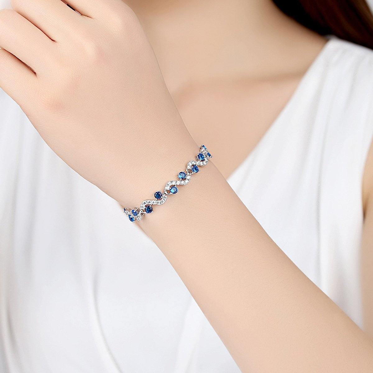 Blue Gemstone Bracelet - HERS