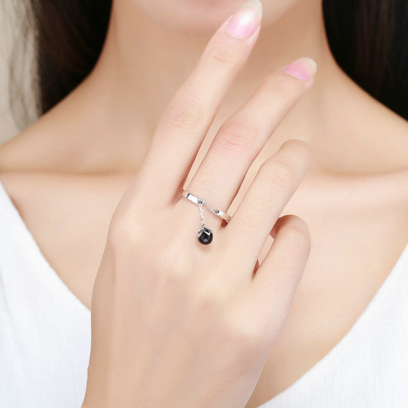Black Pearl Ring - HERS