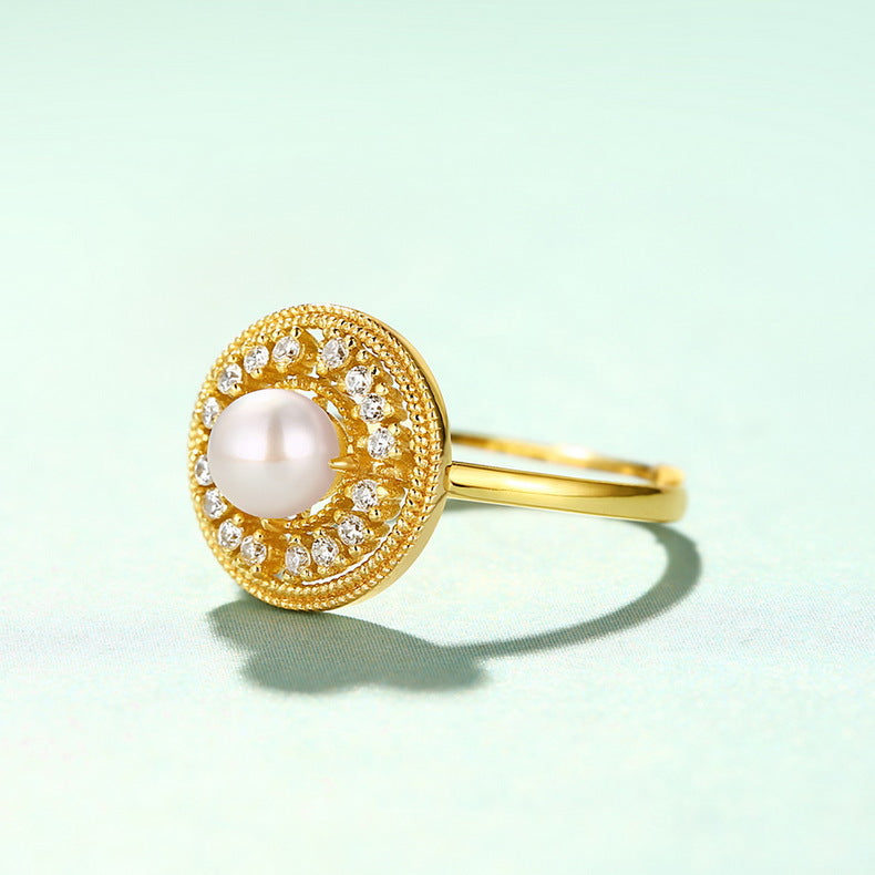 Pearl Ring Antique - HERS