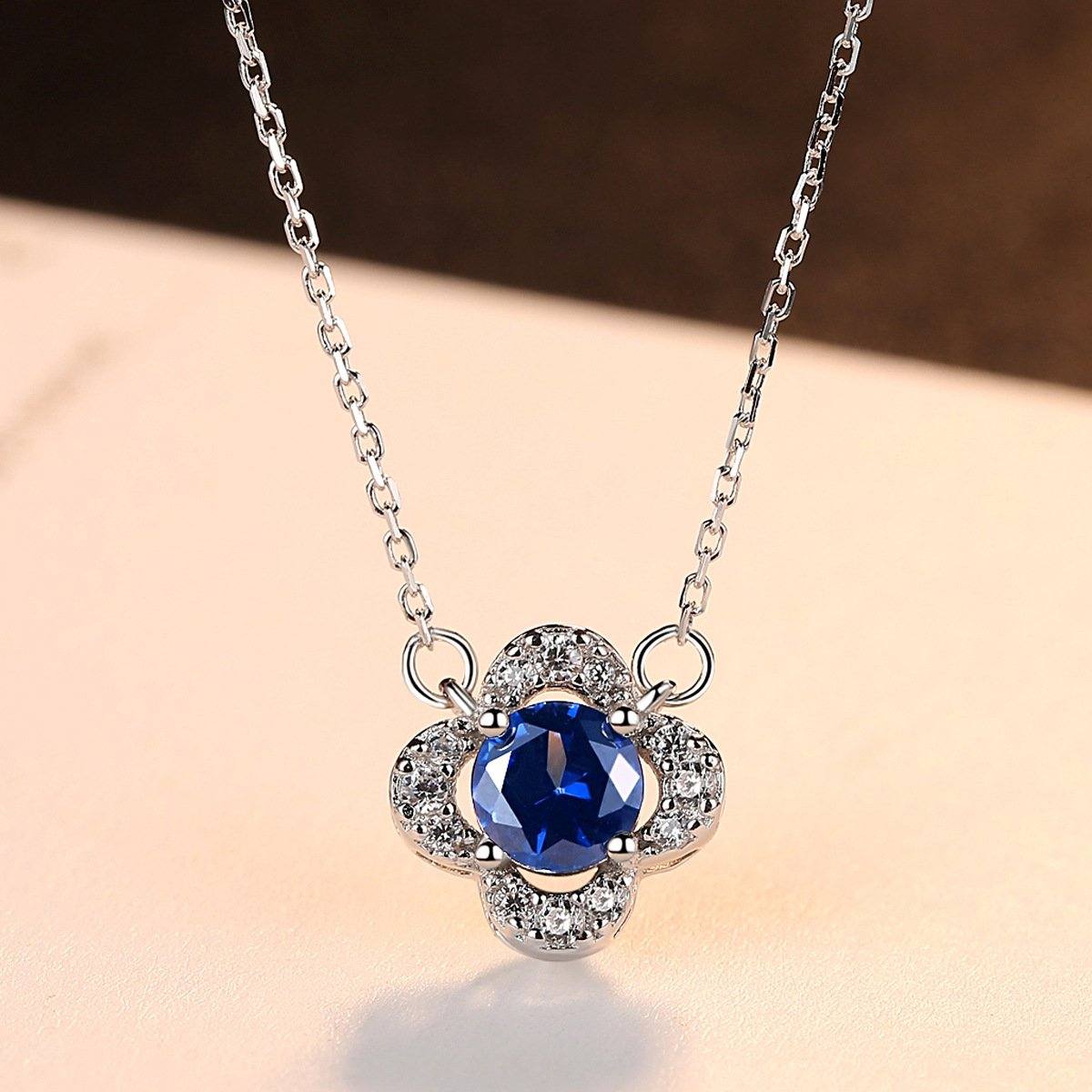 Blue Sapphire Necklace - HERS