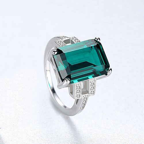 Emerald Cocktail Ring - HERS
