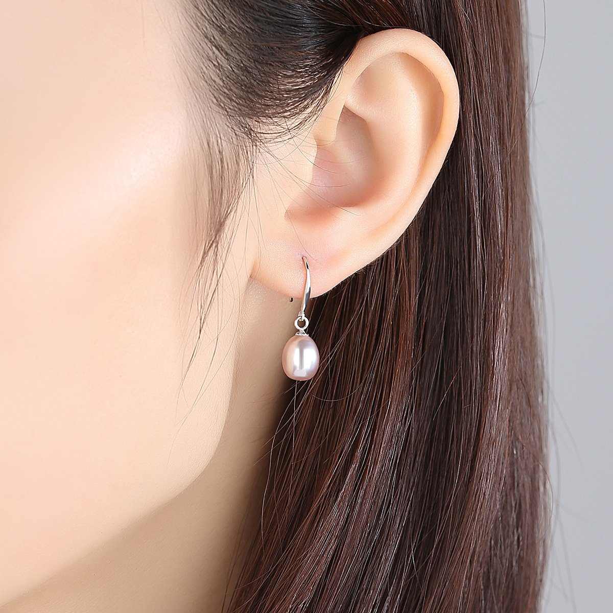 Natural Pearl Drop Earrings - HERS