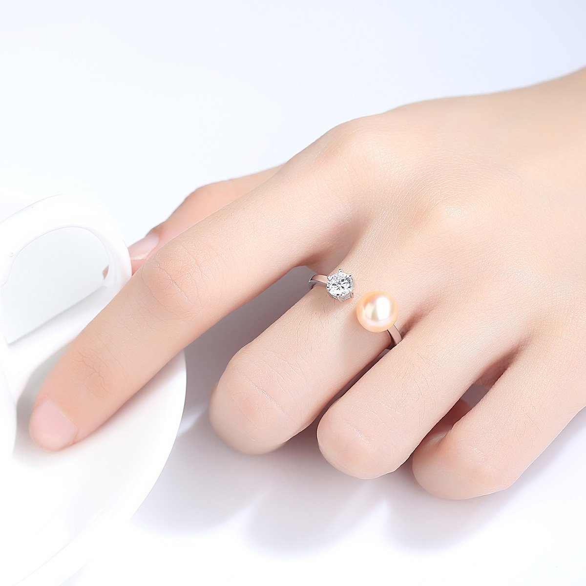 Pearl and Diamond Ring - HERS