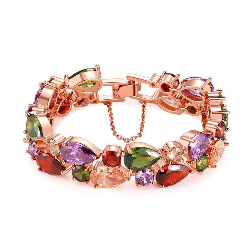 Multi Color Stone Bracelet - HERS