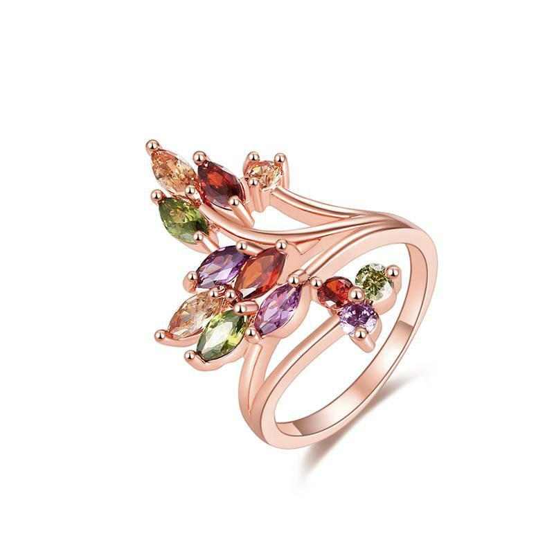 Multicolor Stone Ring - HERS