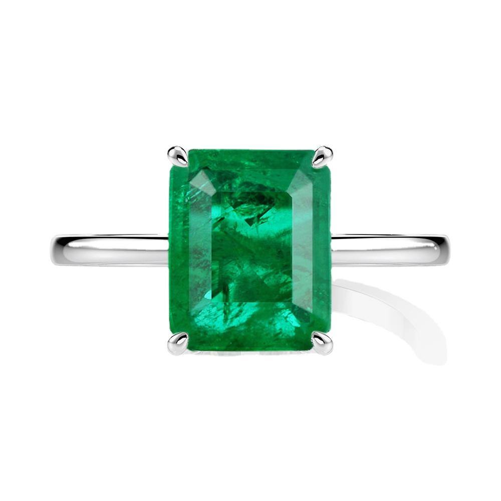Emerald Ring Simple Green - HERS